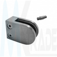 Glashalter Edelstahl 45x63 Anbau Flach, V4A