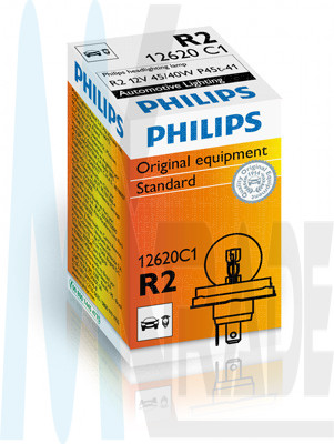  R2, Bilux PHILIPS - Glühlampe