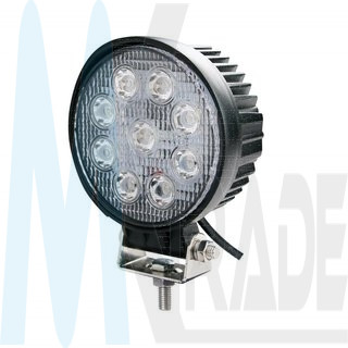 LED Arbeitsscheinwerfer, 27W, 1700lm , 60°