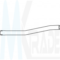 Unimog Auspuffrohr Dinex 54172